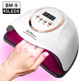 UV LED Nail Lamp,280W Nail Curing Lamps for Gel Polish with Automatic Sensor/4 Timer Setting,Led Nail Dryer