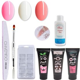 Nail Art Solid Extension Glue Set (Option: 467 set)