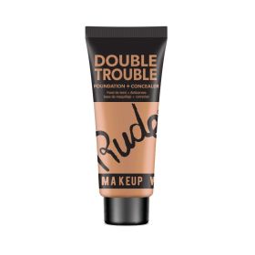 RUDE Double Trouble Foundation + Concealer (Color: Suede 15)